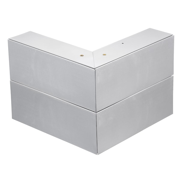 Hubbell Wiring Device-Kellems External Elbow Raceway, HBLALU5000 Series, 6 in W, 1.66 in H, 6 in L HBLALU5018 - main